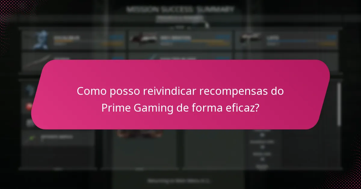 Que itens exclusivos estão disponíveis através do Prime Gaming?