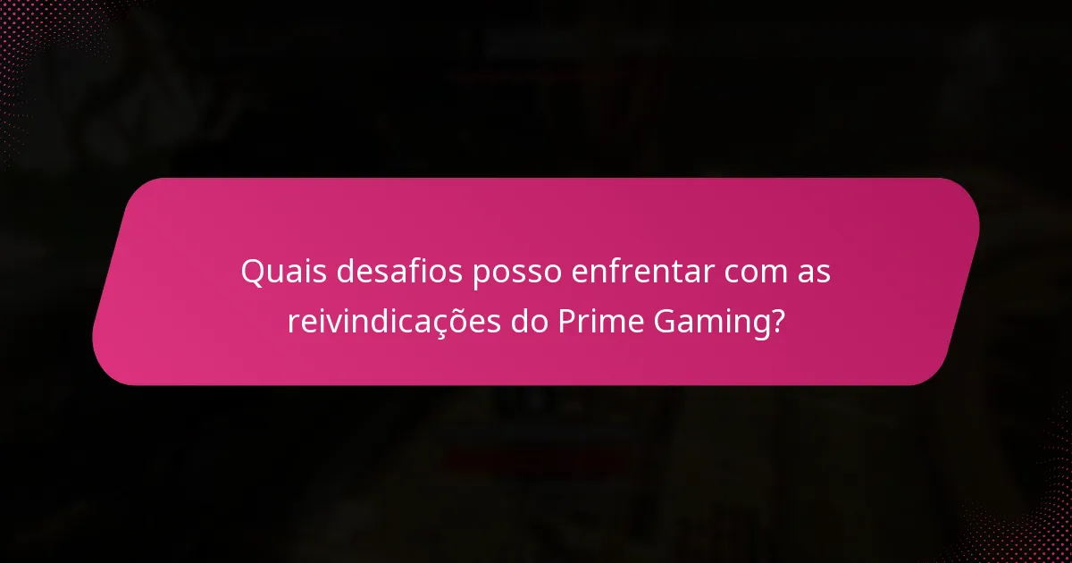 Como posso acompanhar as recompensas obtidas através do Prime Gaming?