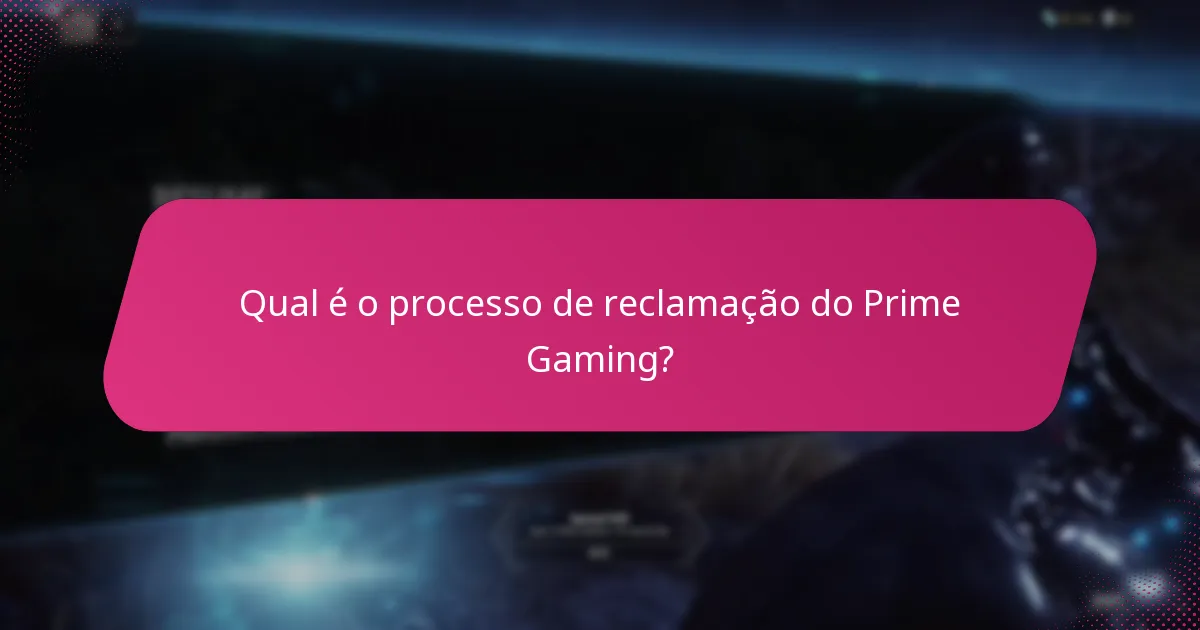 Como reclamo recompensas através do Prime Gaming?